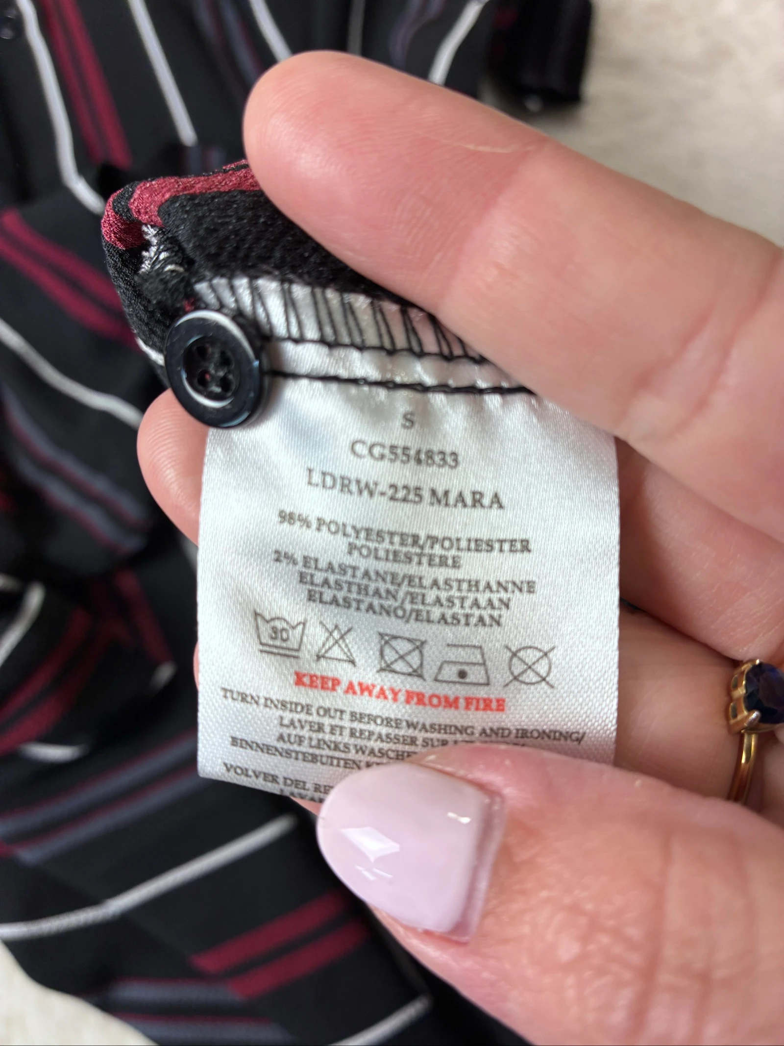 Midi-jurk met strepen - Brave Soul London S – photo 6